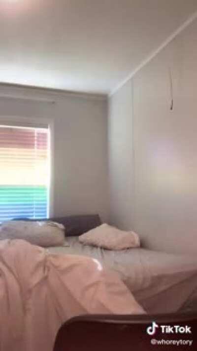 To copy a trend involving a hoodie