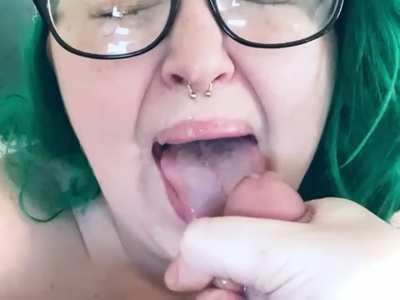 Straight up my nose 😂😜😂