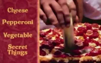 AI generated pizza commercial