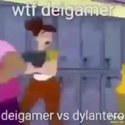 Noo Deigamer que estas haciendo? Se me cayo un idolo 😔