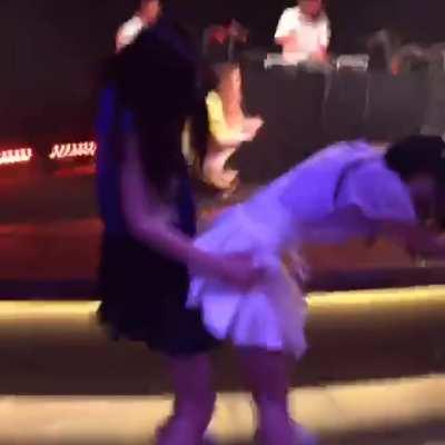 These two may be fooling around, but they made me really horny