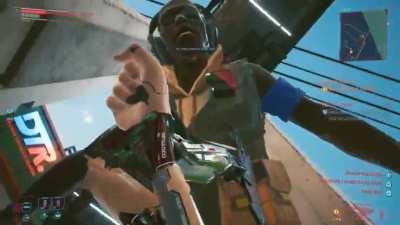 What an odd reaction...