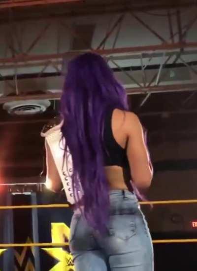 Sasha's ass in jeans