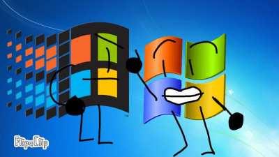 Poorly Made animation of Windows