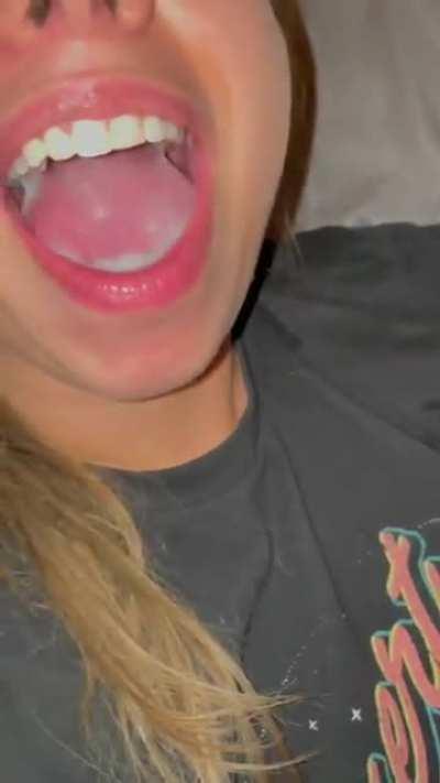 I sucked until there was no more 🤤