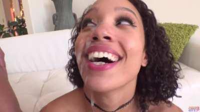 Great facial for Alexis Tae