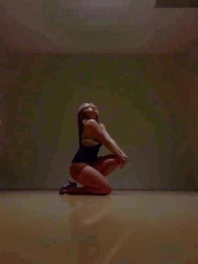 Dance video from her Instagram, May 2