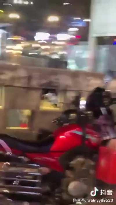 Man with a Cleaver Hacking Passerby in Sichuan, China