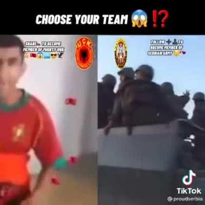 Choose ur team(upvote for medical help for left guy)