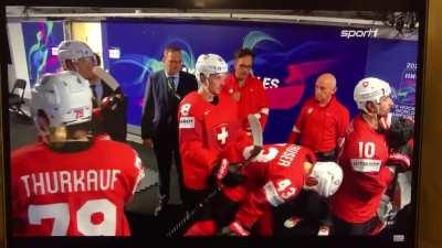 That what Americans did with Swiss team