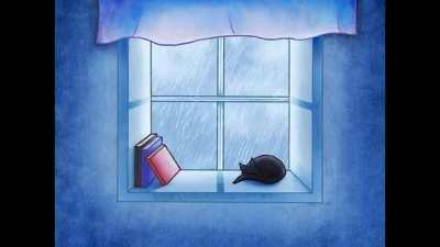 The first animation I made in Procreate (sound on)