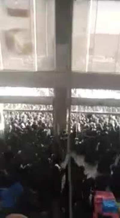 Opening a shopping mall after a long time.