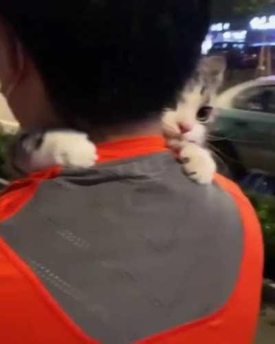 She is still afraid to be on the street