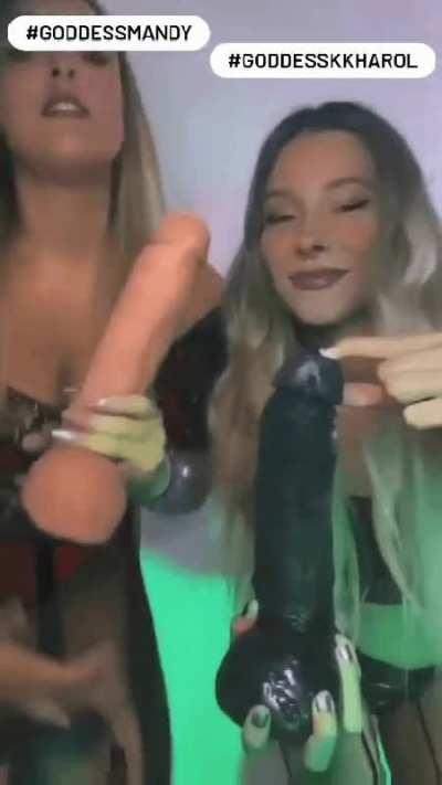 With the goddess kkhalor 👄 we love to humiliate their tiny cocks.