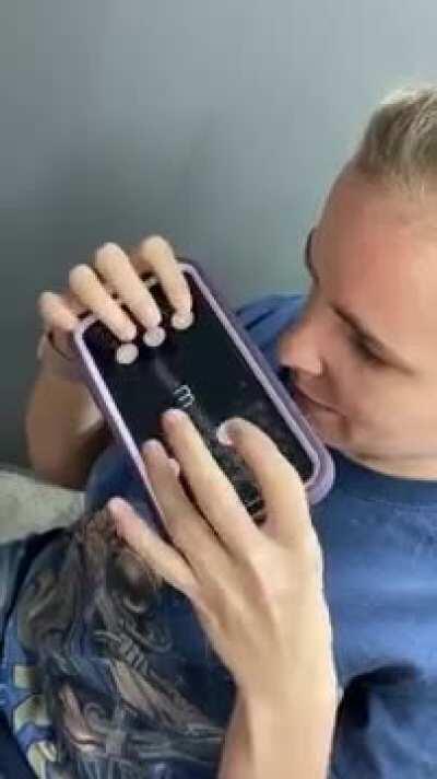 I know PMs will actually value this. This is how a blind person uses iPhone. I always have heard accessibility questions in interviews, this gives a real perspective to them.