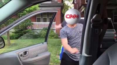 Trump during the recent CNN townhall 😄😄