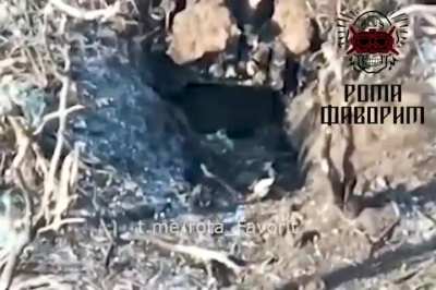 Ukrainian Favorite unit of the 107th TDF Brigade hit a Russian dugout in the Krasnoritschenske direction. 09.10.2025