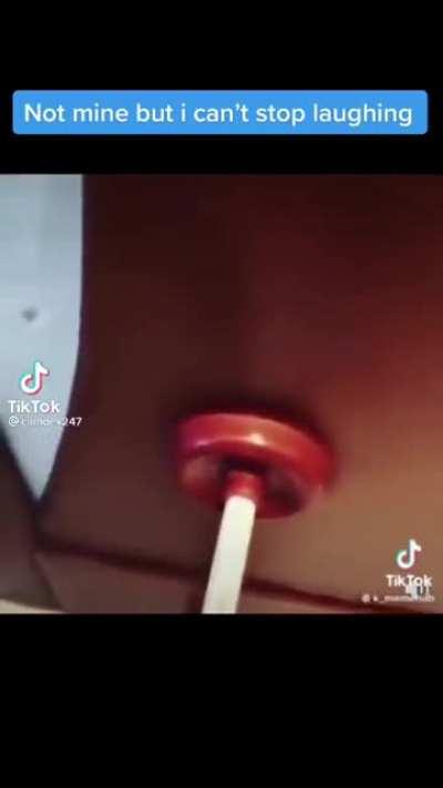 The plunger went _there_