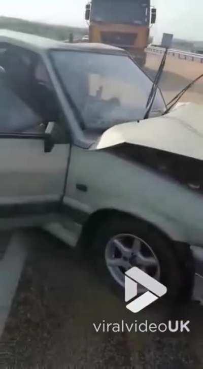 WCGW If grain from a truck falls on the freeway