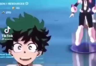 Wtf I like Deku now