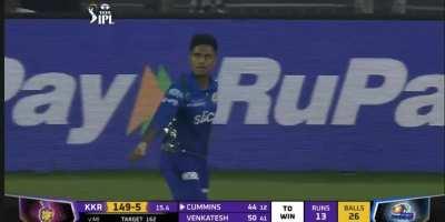 Pat Cummins 56* off 15 balls that won KKR the game