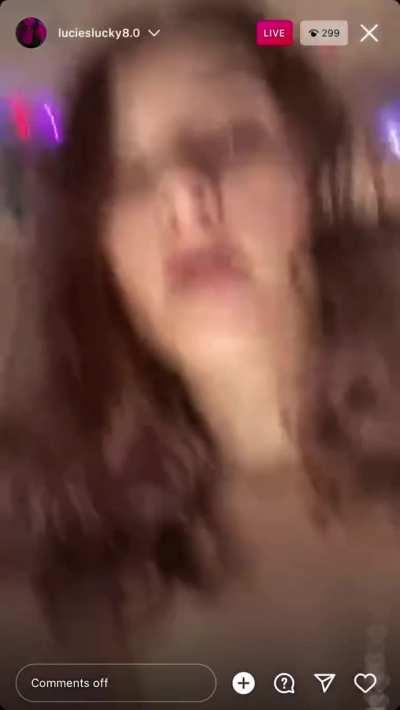 Lucy a few minutes ago (1/2)