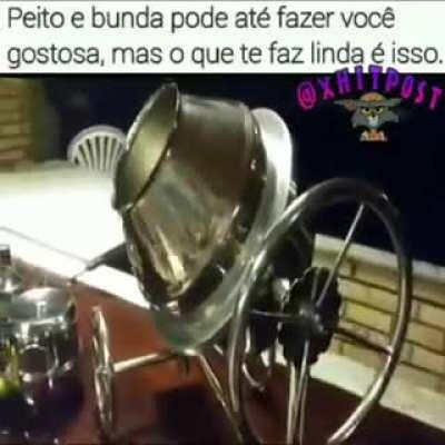 Betoneira cromada fds