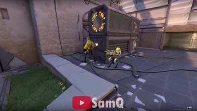 Sova's shock dart bouncing through multiple maps (and games) in a funny way :) (is this title better, mods ?)