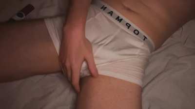 i love touching myself in my underwear