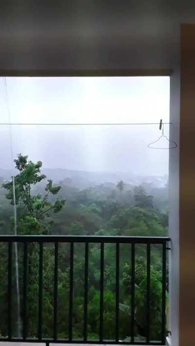 A storm being a blessing and a curse