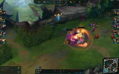 Whoever says that Malphite and Mundo are played by people with a single brain cell are wrong. They actually share that brain cell between the two champion.