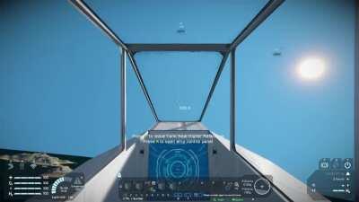 Wing blocks as rudder test & landing