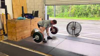 130kg x 5 Snatch Grip RDL