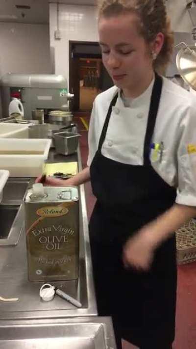 Teaching my coworkers about the ‘Birds and Bees’ (washed my hands prior)