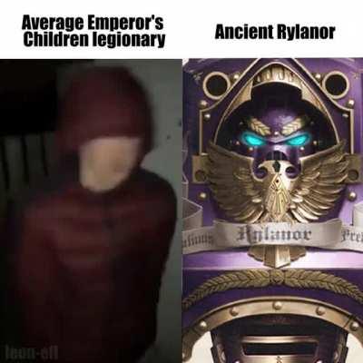 I AM RYLANOR OF THE EMPEROR'S CHILDREN, ANCIENT OF RITES