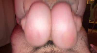 Love tittyfucking her huge tits 🥵