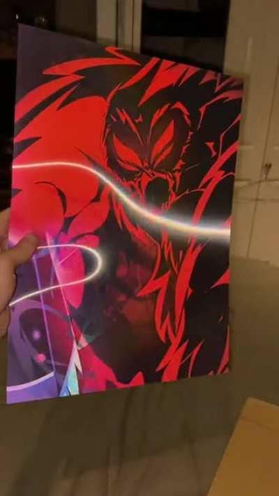 Stolas Lenticular poster came in