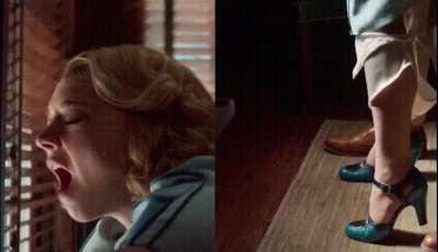 Your Boss at the Office Natalie Dormer getting railed as you enter her office. What would you do next?