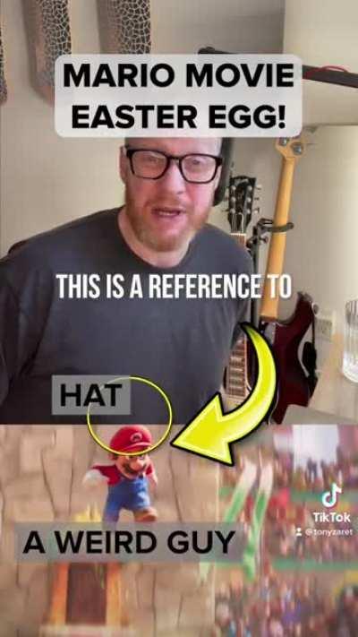 SUPER MARIO MOVIE EASTER EGG!