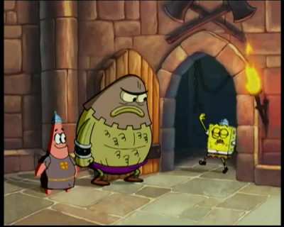S04E06 [1/2] - Dunces and Dragons / Ridder SpongeBob en De Draak