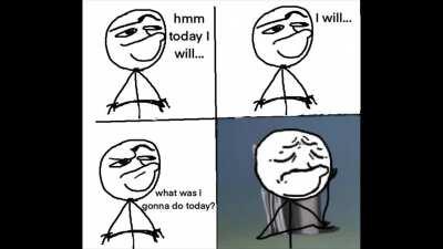 hmm today i will uh... um...
