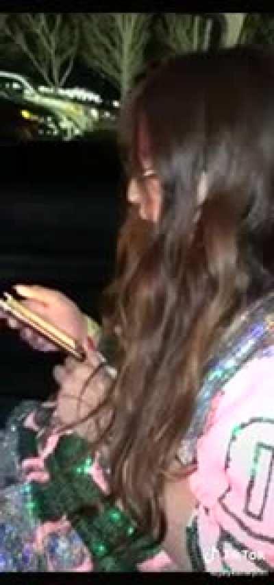 Drunk girl gets in a man's work truck thinking of her Uber ride