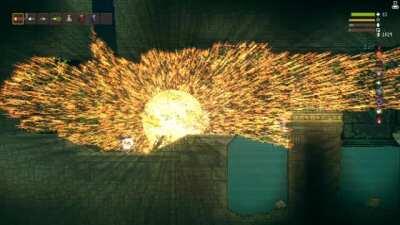 I made the most of my Explosion Immunity