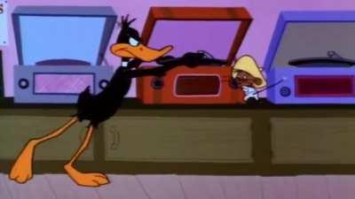 Was watching a daffy and speedy cartoon, immediately thought of this subreddit