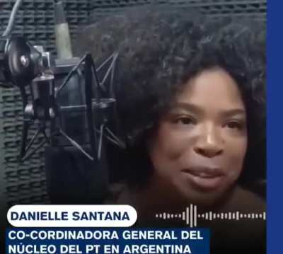 Danielle Santana: Co-cordinadora general del nucleo PT en Argentina: 