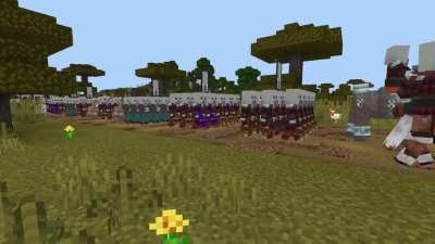 Marching Pillager Army