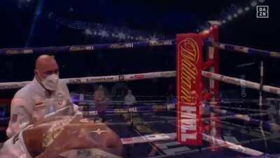 Anthony Joshua's brutal uppercuts on Pulev