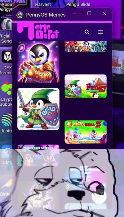 Will you keep fading this? PengyOS builds around the meme, proving long term dedication. B8vV6An7xFF3bARB1cmU7TMfKNjjes2WvY7jWqiRc6K6