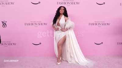 Asia Monet at the 2025 Victoria's Secret Fashion Show held at Steiner Studios on 10-15-25 in New York, New York Video 1