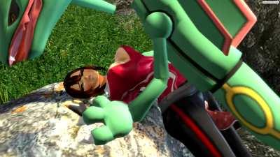 A Rabid Rayquaza Rapes and Kills an Unsuspecting Trainer - The Pokémon are Called Pocket Monsters for a Reason…